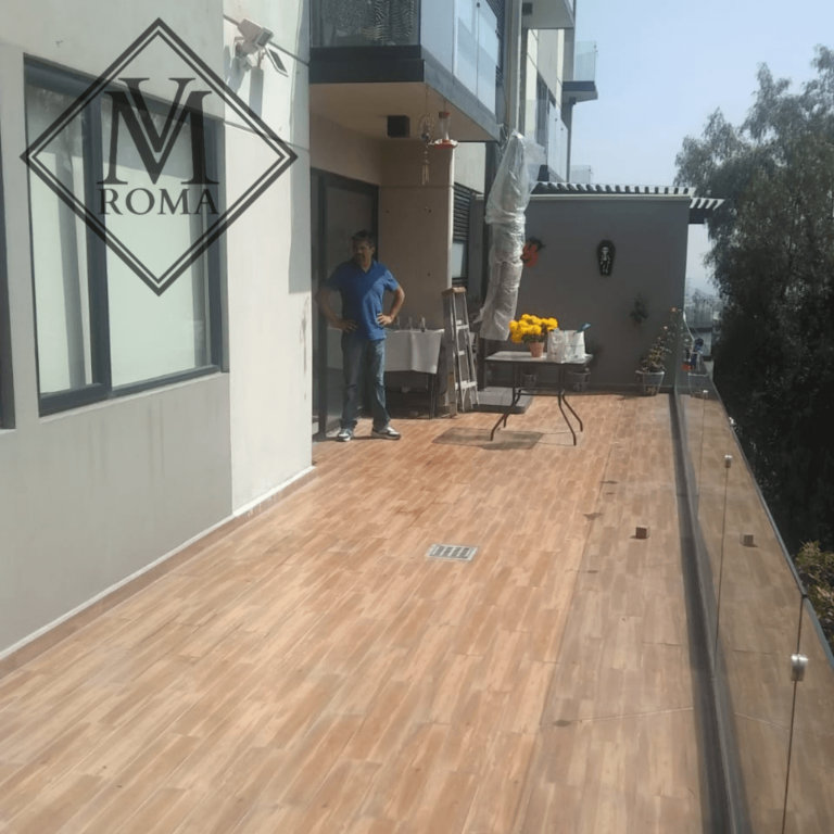 Barandal terraza