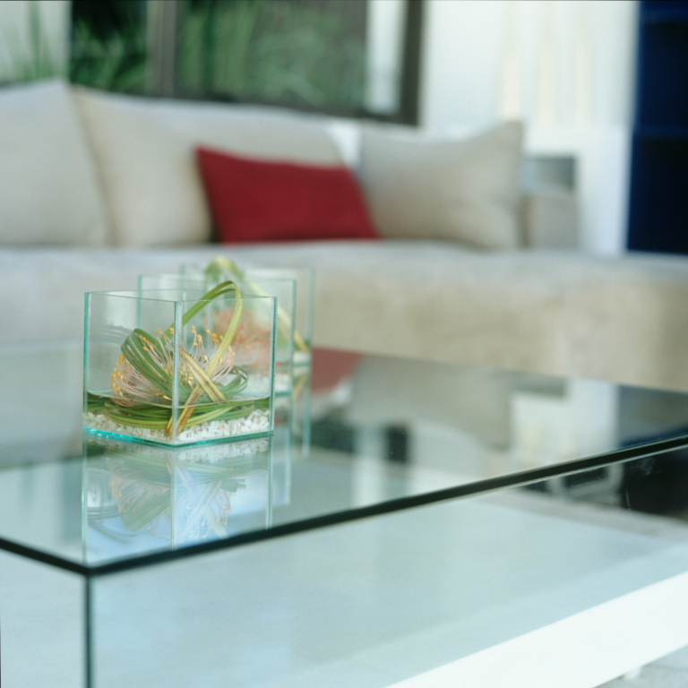 Mesa de cristal